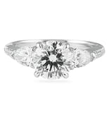 1.25 ct Round Diamond Platinum Engagement Ring