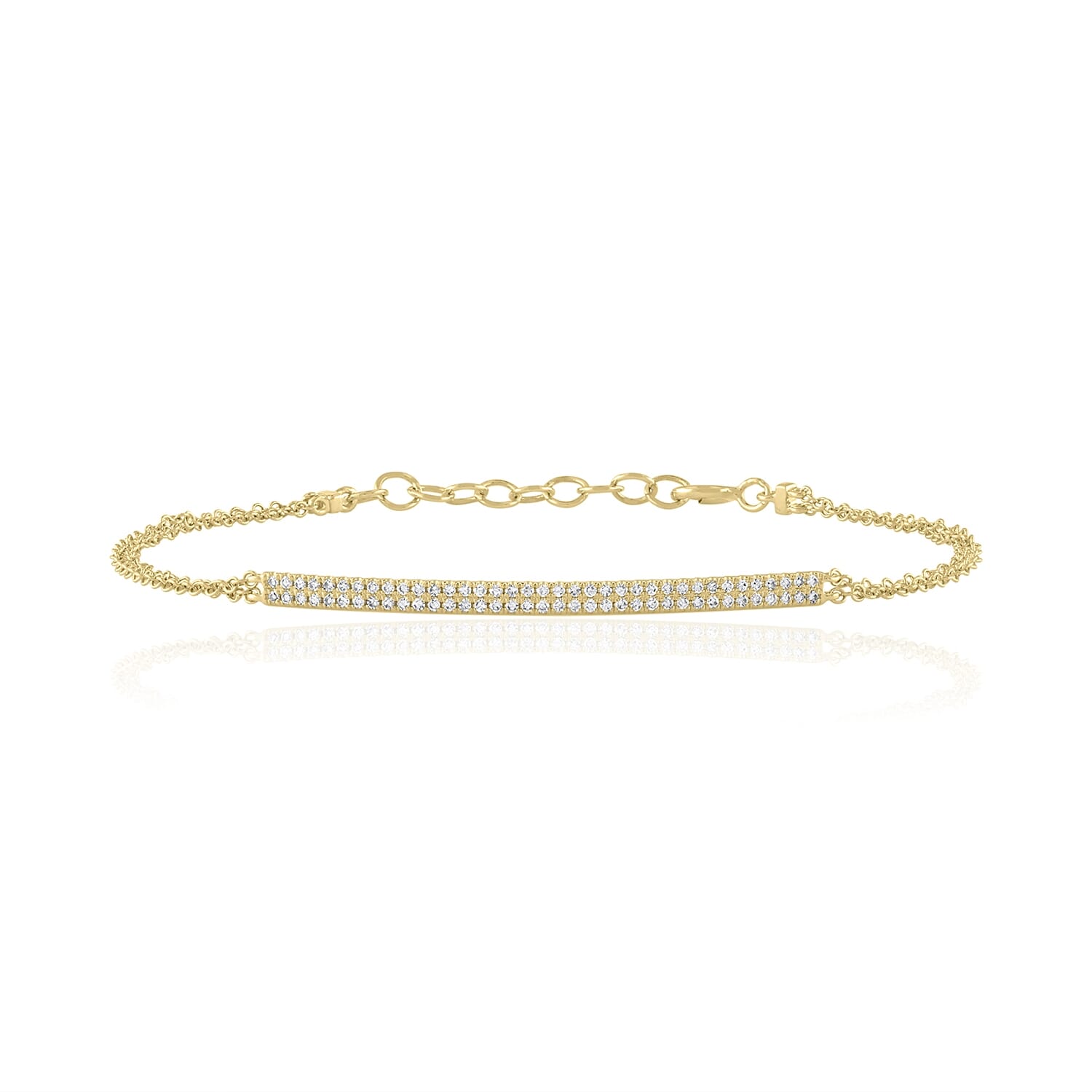 I love you Bracelet Gold Thin– NIMANY Studio