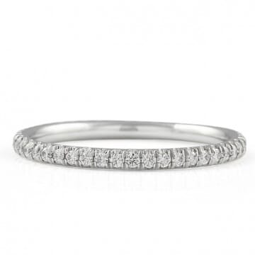 Gorgeous Diamond Paved Wrap Band Ring Women Wedding Engagement Jewelry Size 6.5