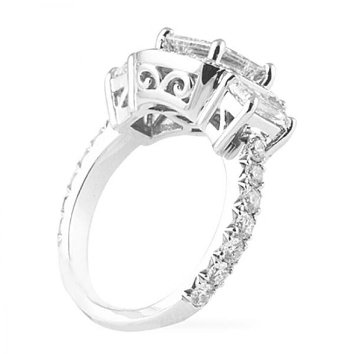 1.50 ct Princess Cut Diamond Engagement Ring