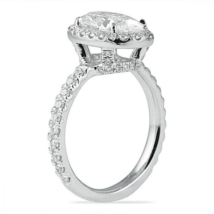 1.40 ct Oval Diamond Engagement Ring