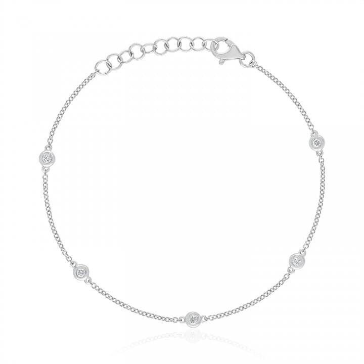 Diamonds by the Yard Bracelet | Lauren B Jewelry