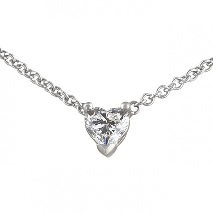 Stunning 2 Carat Heart Shape Lab Grown Diamond Pendant Necklace IGI  Certified E/VS1 - Etsy