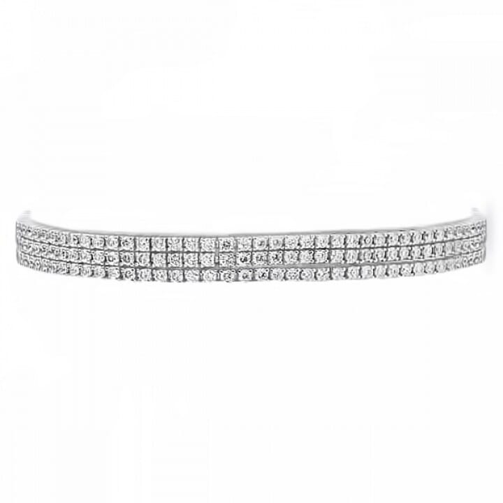 18KT White Gold 17.25CTW Marquise Diamond Tennis Bracelet – Giorgio Conti  Jewelers