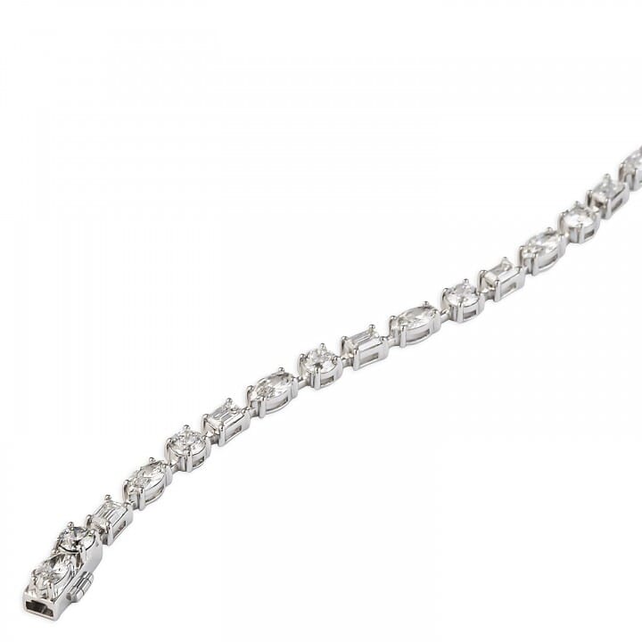 14K Gold Diamond Tennis Chain Necklace 22 Inches 3mm 66473: buy online in  NYC. Best price at TRAXNYC.