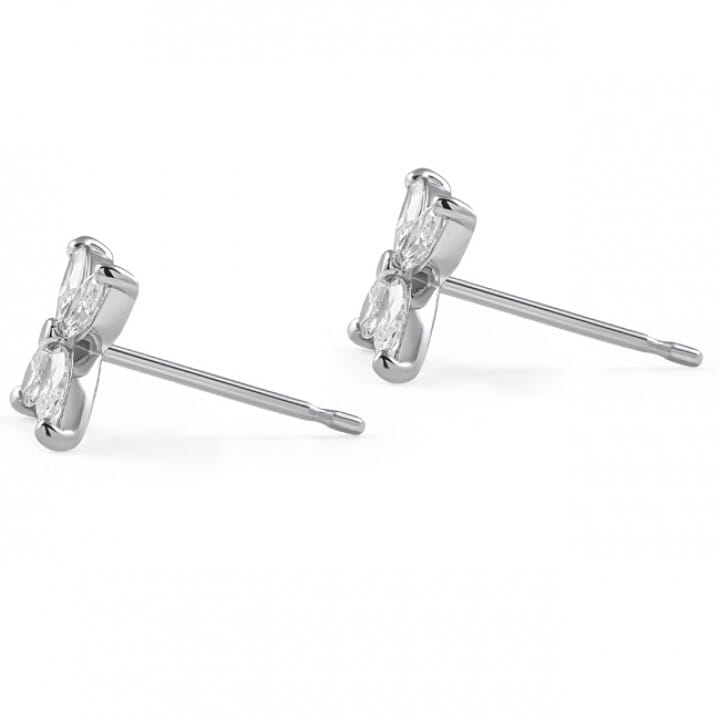 Stainless Steel Ear Wires Forward Front Facing Earring French