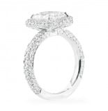 2.01 ct Radiant Cut Diamond Engagement Ring