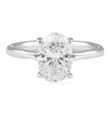 1.80 ct Oval Diamond Solitaire Engagement Ring