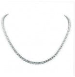 10.62ct TW Diamond Tennis Necklace