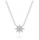 Diamond Starburst Pendant 