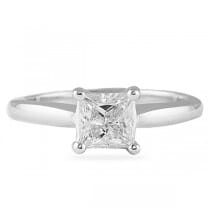.91 ct Princess Cut Diamond Engagement Ring