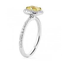 0.81 ct Cushion Diamond Engagement Ring