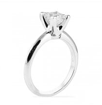 1.25 ct Princess Cut Diamond Platinum Engagement Ring