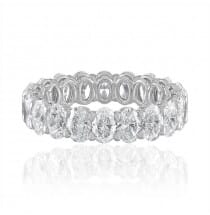 OVAL eternity band 3.5 carats 