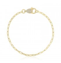 Mini Chain Bracelet yellow gold