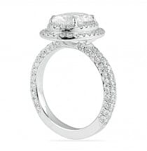 1.80 Carat Oval Diamond Engagement Ring