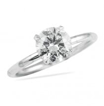 solitaire engagement ring from Lauren B