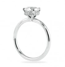 solitaire engagement ring from Lauren B