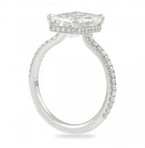 3.04 ct Hybrid Step Cut Diamond Invisible Gallery™ Ring