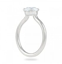 1.29ct Round Diamond Invisible Gallery™ Solitaire Ring profile