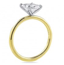 1.51ct Radiant Cut Diamond Solitaire Engagement Ring front