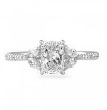 .90 ct Radiant Cut Diamond Five-Stone Engagement Ring