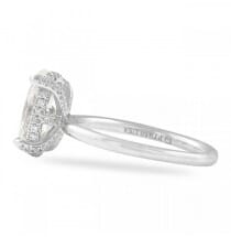 2.30ct Oval Diamond Solitaire Engagement Ring front