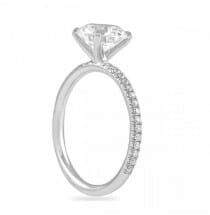 round diamond 1.7 carat ring