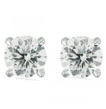 1.8 carat TW Diamond Stud Earrings white gold