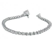 2.30 Carat Diamond 3-Prong Tennis Bracelet