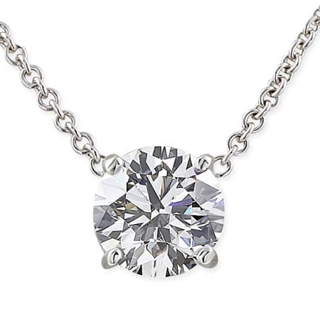 1.5ct Lab-Grown Round Diamond Solitaire Pendant product