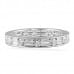 1.21 CT ROUND AND BAGUETTE DIAMOND ETERNITY BAND RING