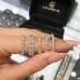 5.10ct Oval Lab Diamond Close Basket Eternity Band finger