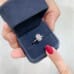 2.20 carat Oval Diamond Solitaire Engagement Ring box