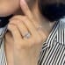 2 carat Oval Diamond Super Slim Engagement Ring hand