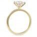 1.53ct Round Lab Grown Diamond Solitaire Engagement Ring profile