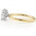 1.7ct Cushion Cut Lab Diamond Solitaire Engagement Ring profile