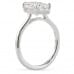 3.08 carat Marquise Lab Diamond Solitaire Engagment Ring profile