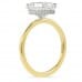 1.90ct Marquise Diamond Two-Tone Solitaire Engagement Ring side