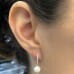 Pearl Huggie Earrings lifestyle