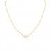 Mini Chain Necklace Yellow Gold