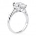 2.53 Carat Round Diamond Engagement Ring side