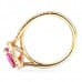 2.01ct Pink Sapphire Rose Gold Ring side