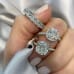 4.39ct Antique Cushion Diamond Engagement Ring comparison