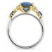 3.52 carat Sapphire Seven-Stone Engagement Ring profile