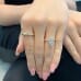 2.11ct Marquise Lab Diamond Hidden Halo Solitaire Ring lifestyle