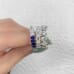 Multi-Shape Lab-Grown Diamond Eternity Band finger