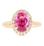 2.01 ct Pink Sapphire Rose Gold Ring