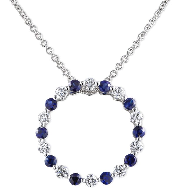 Michael M Mini V Diamond Pendant Necklace