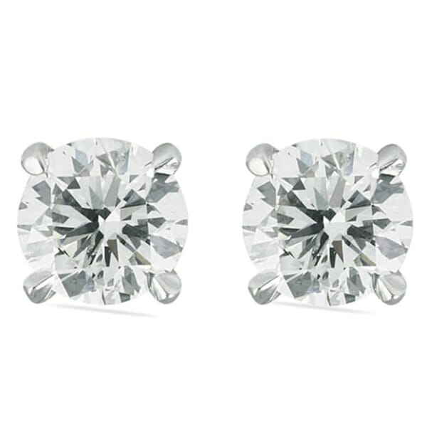 1.8 ct diamond stud earrings